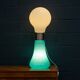 CONTEMPORARY 21stC ITALIAN BIRILLO TABLE / FLOOR LAMP OF RECENT PRODUCTION