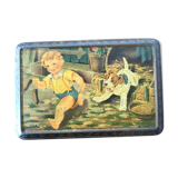 Antique metal box