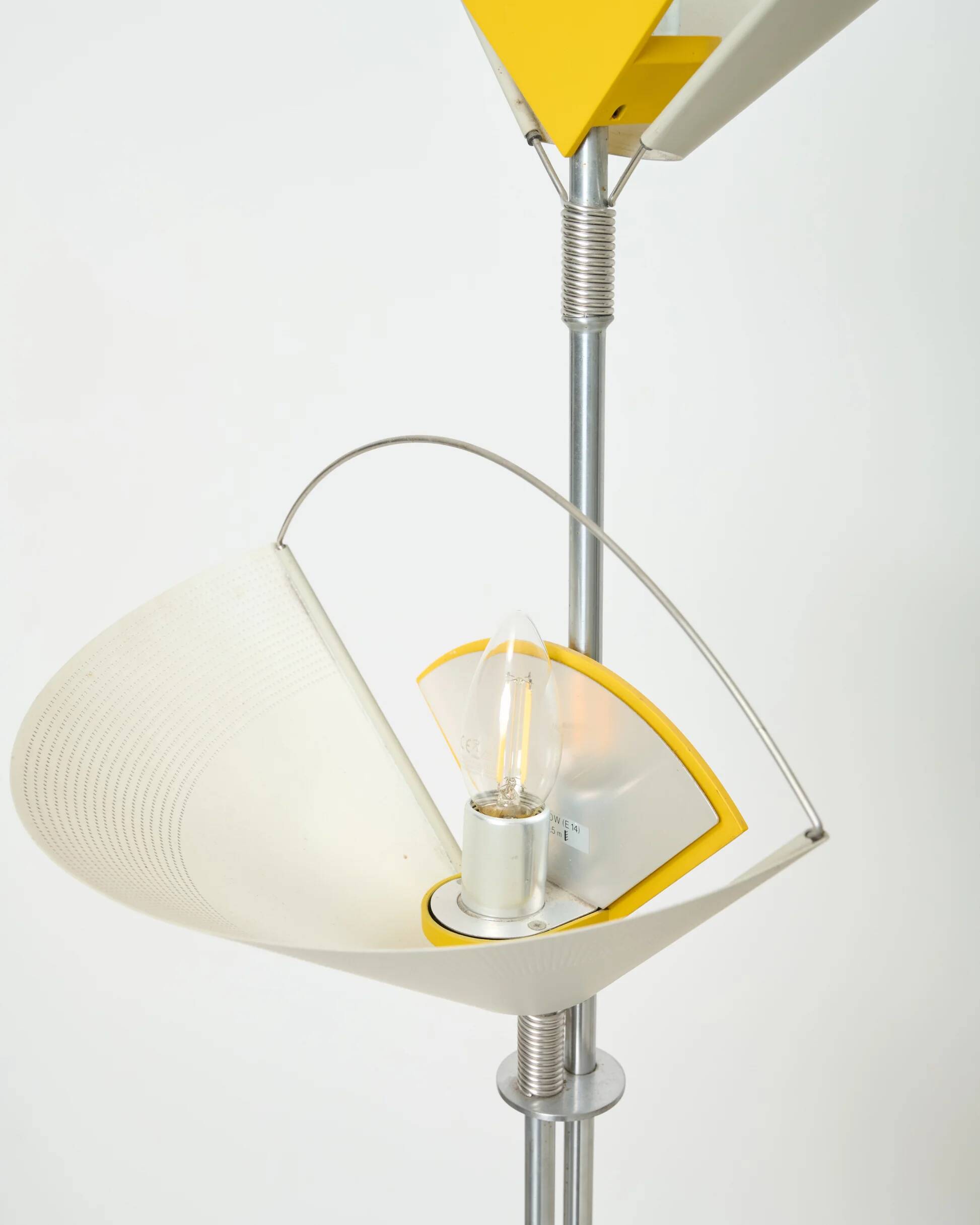 Floor lamp "Sintheto Terra D", F. Porsche, Luci Italia, 1984