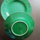 8 Dessert plates earthenware varages luberon
