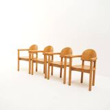 Solid Pine Dining Set by Rainer Daumiller for Hirtshals Savvaerk, Denmark