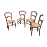 Four chairs during the Napoleon III era
