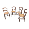 Four chairs during the Napoleon III era