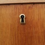 Secretary oak and rattan