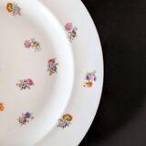 Round Limoges porcelain platter by Georges Boyer, 28.5cm diameter