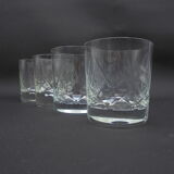 Series of 4 whiskey cups