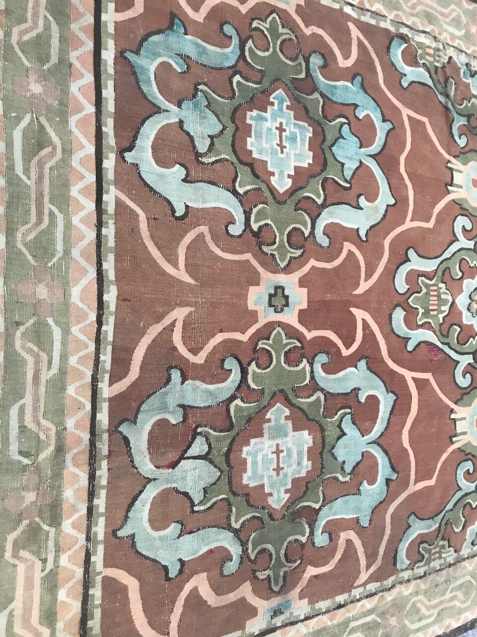 Carpet Aubusson 19th hand woven 208x306 cm