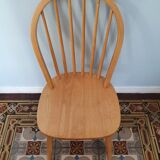 Vintage wood chair ercol style