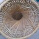 Pair of Emmanuelle rattan armchairs