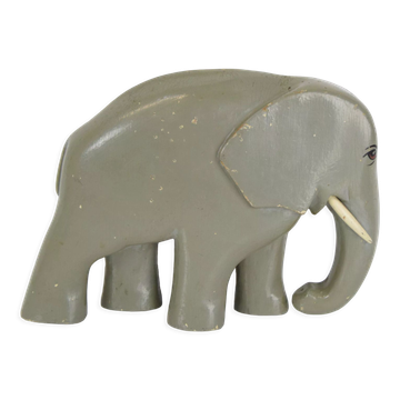 Art deco sculpture wood elephant,circa 1930's