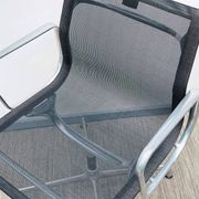 Pair of Ch. Eames Alu Group mesh chairs Vitra Vintage