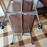 Folding trolley, textable style, 1960s-1970s