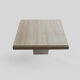 Table basse en travertin