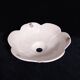 Washbasin with hand-painted floral decor