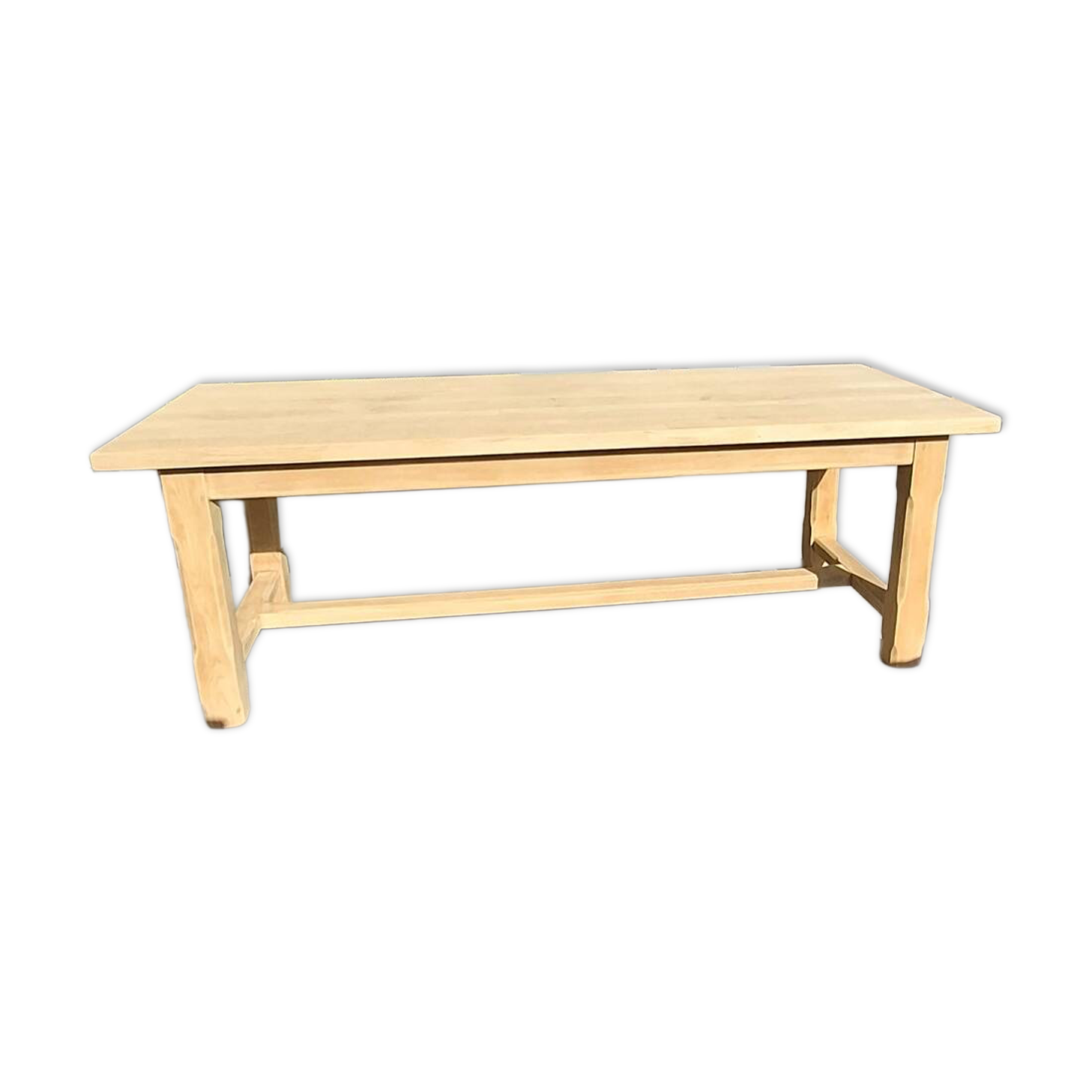 Table de ferme rénovée