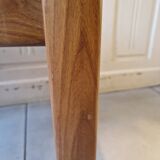 Solid elm bedside table