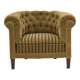Fauteuil relax danois des années 1950, revêtement en laine verte, bois de frêne.