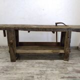 Old carpenter's workbench
