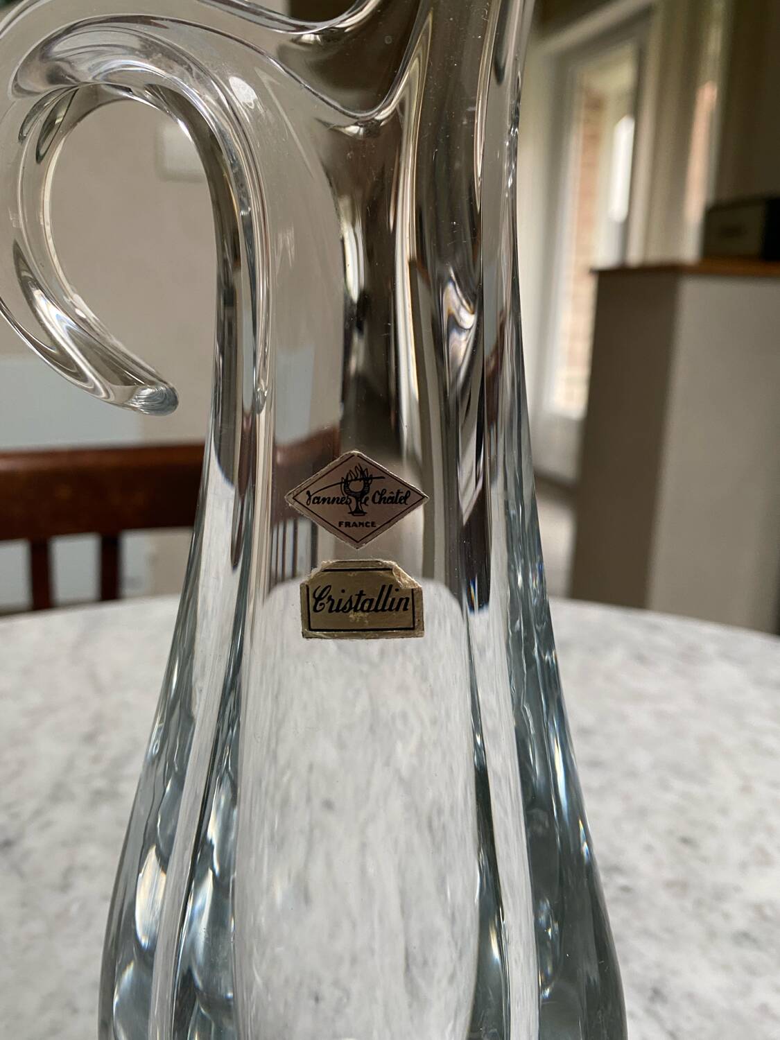 Vase en cristal