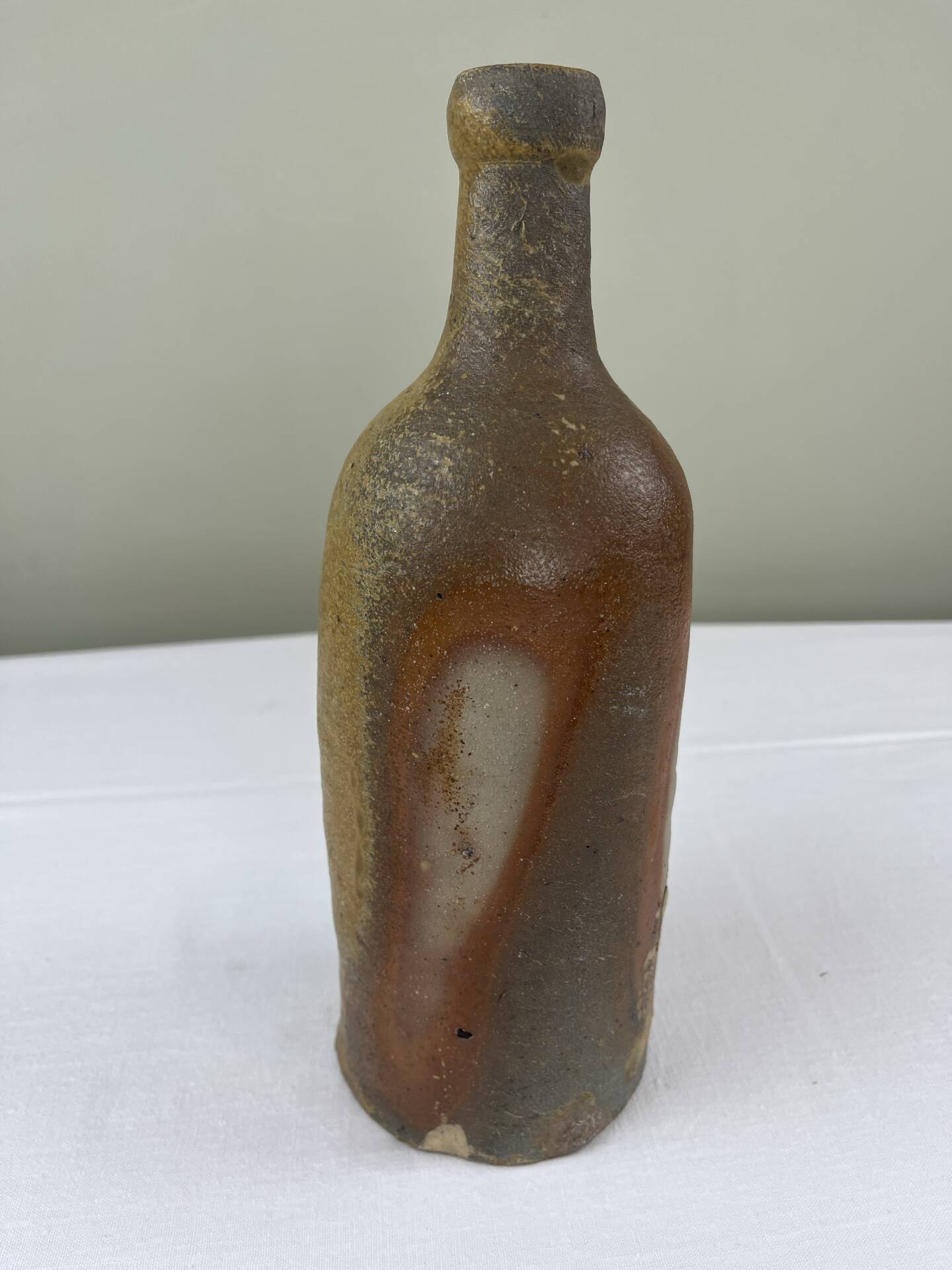 Bouteille en grès flammé XIXème