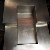 Table basse en inox