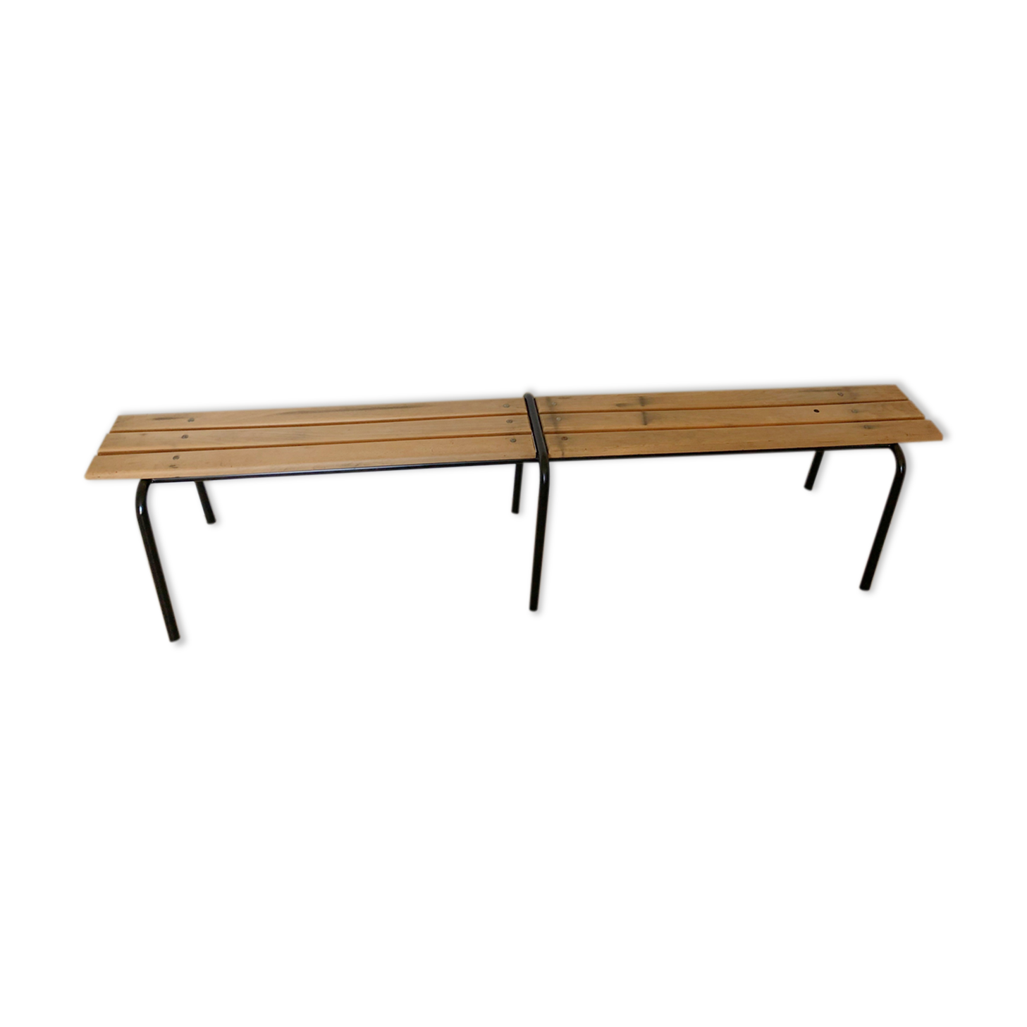 Former school bench from the 60s, adult model
