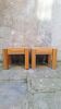 Pair of bedside tables in elm Atelier Chauvin