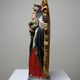 Antique statuette of the Virgin Mary of Perpetual Help, Roman cardboard, Raffl, Paris