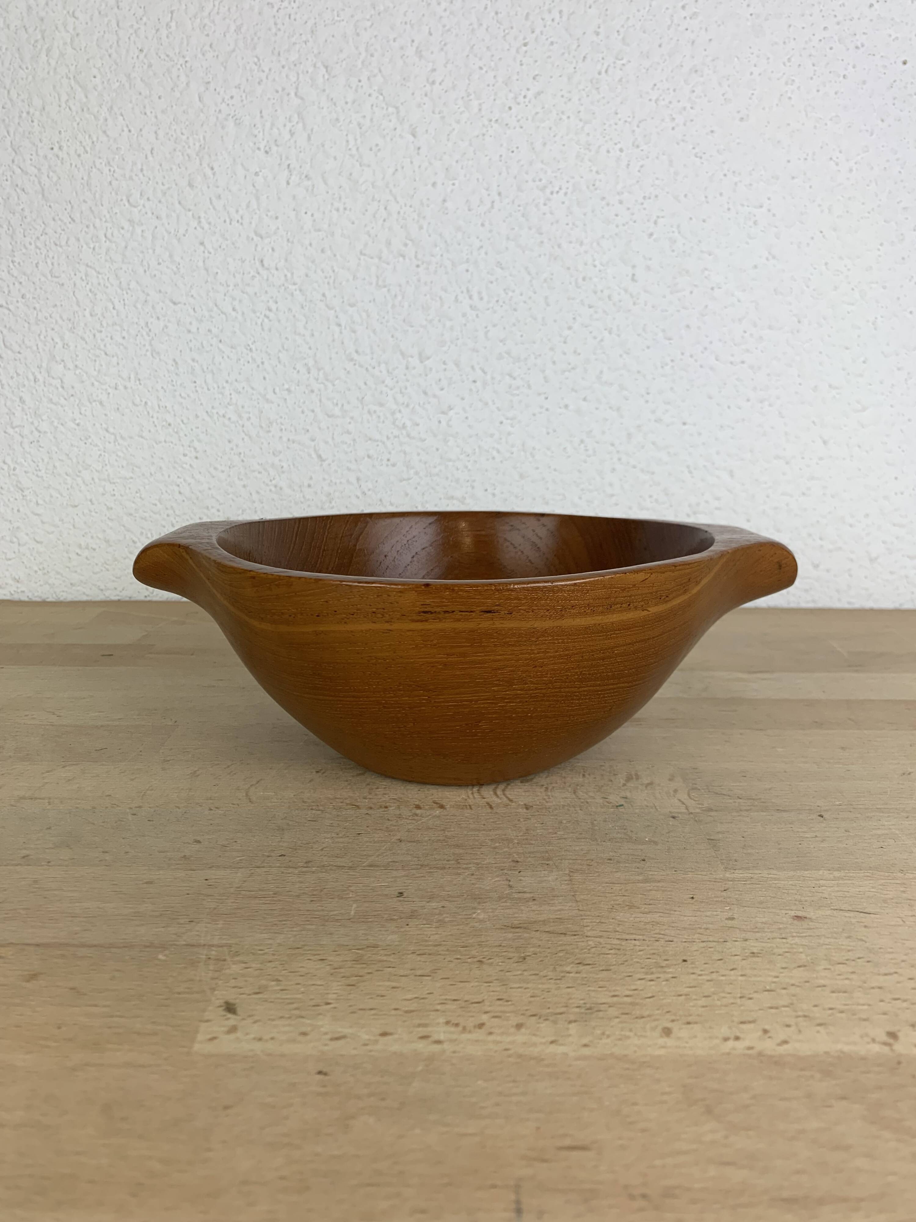Danish teak fruit bowl, 1960s, Scandinavian style