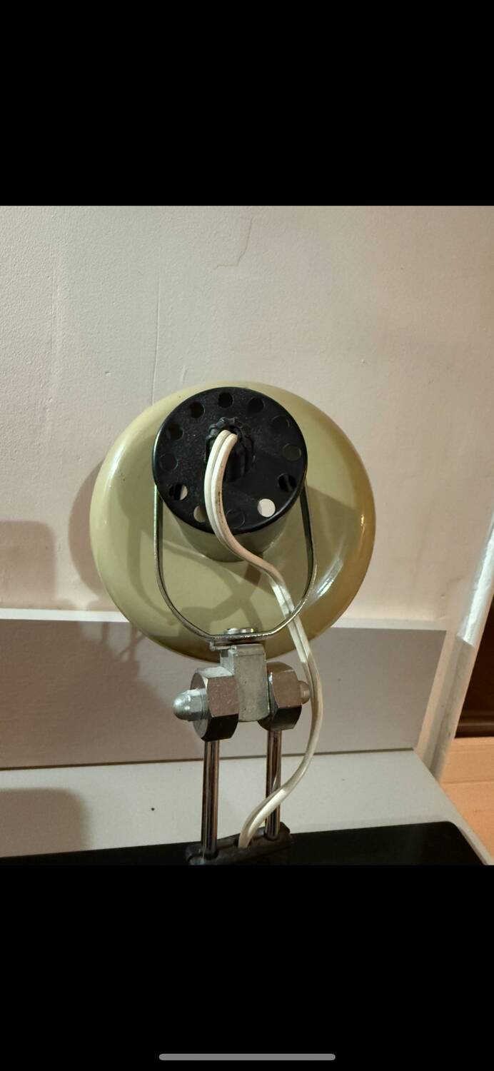 Lampe vintage Aluminor