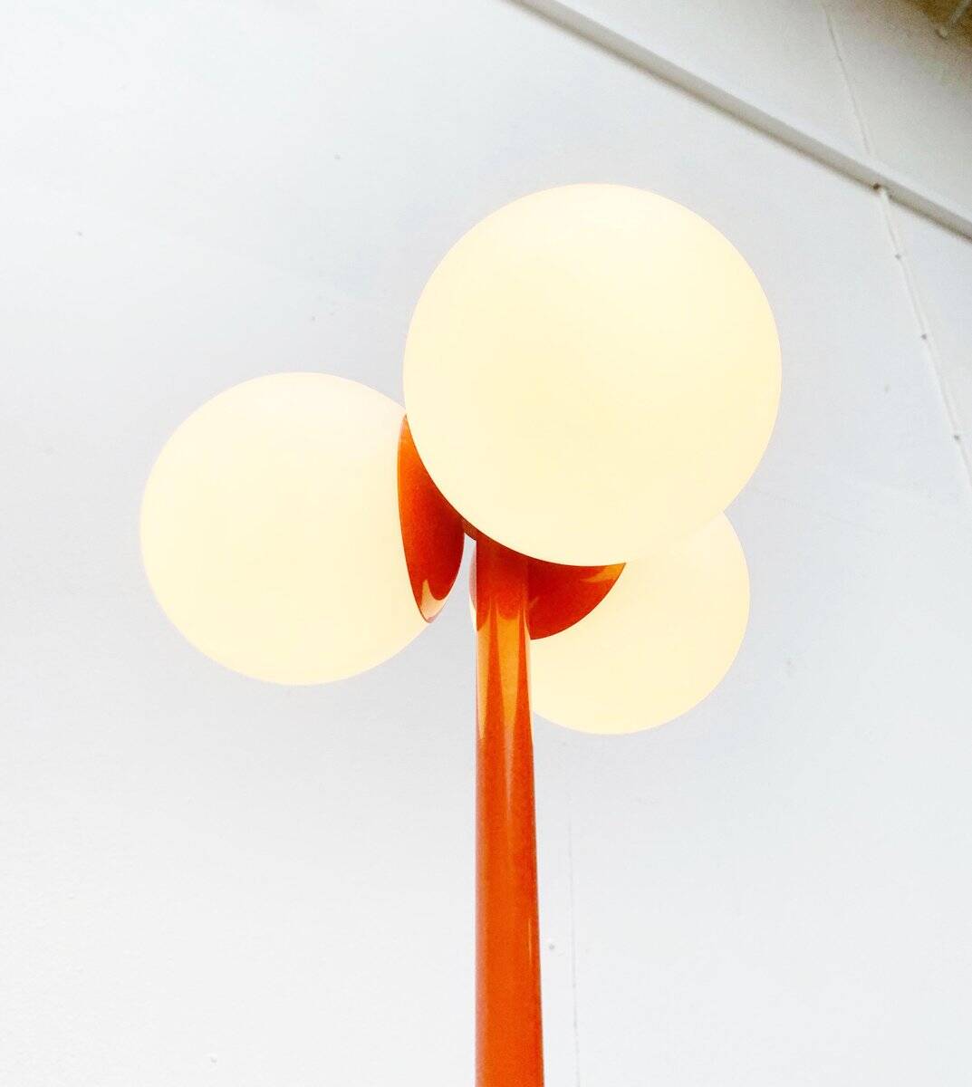 German table lamp from the mid-century space age by Kaiser Idell / Kaiser Leuchten.