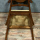 Biedermeier office chair in mahogany nineteenth century