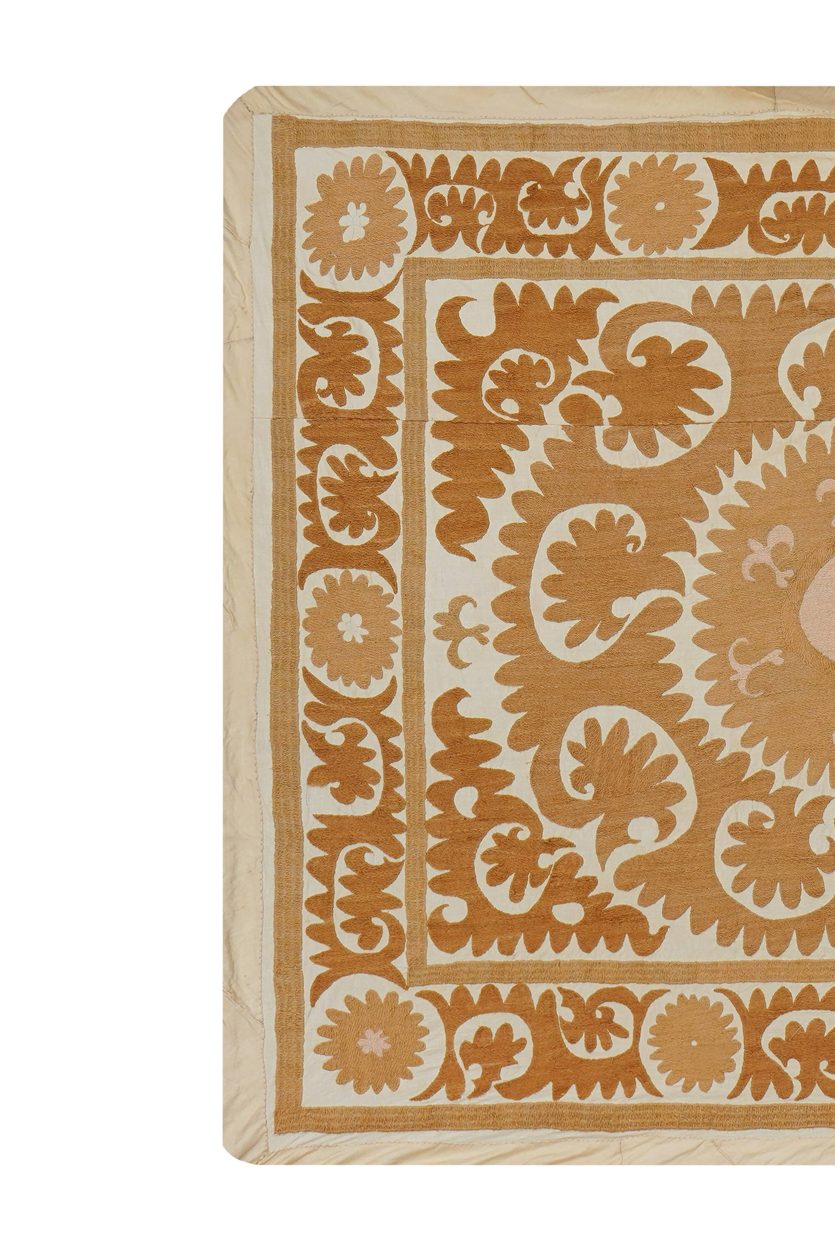 Tapis turc vintage noué à la main