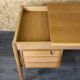 1960s 1970s Oak Writing Desk Sliding Top by Peter Løvig Nielsen for Løvig