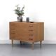 Danish Oak Chest of Drawers by Kai Kristiansen for FM Møbler, 1960s