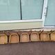 Lot de 12 chaises de bistrot bar bois vintage luterma