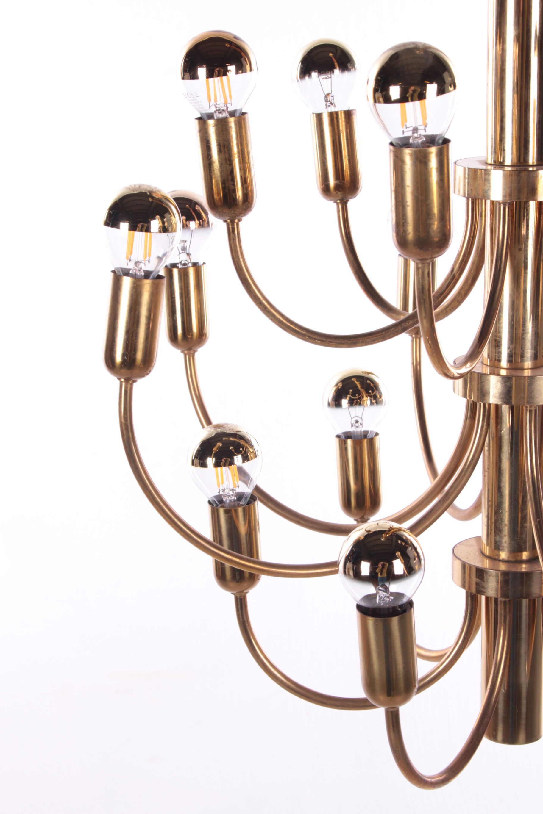 Sciolari Pendant lamp for Boulanger with 18 lights, 1960