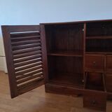 Exotic wood sideboard