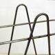 Modernist umbrella stand, Bauhaus style, in metal