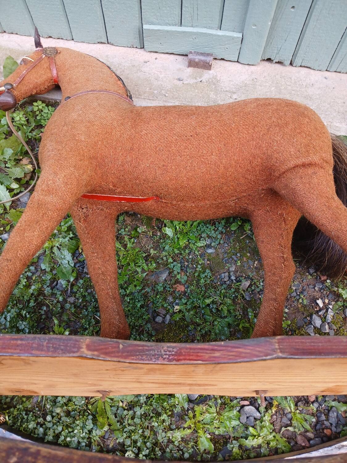 Antique rocking horse