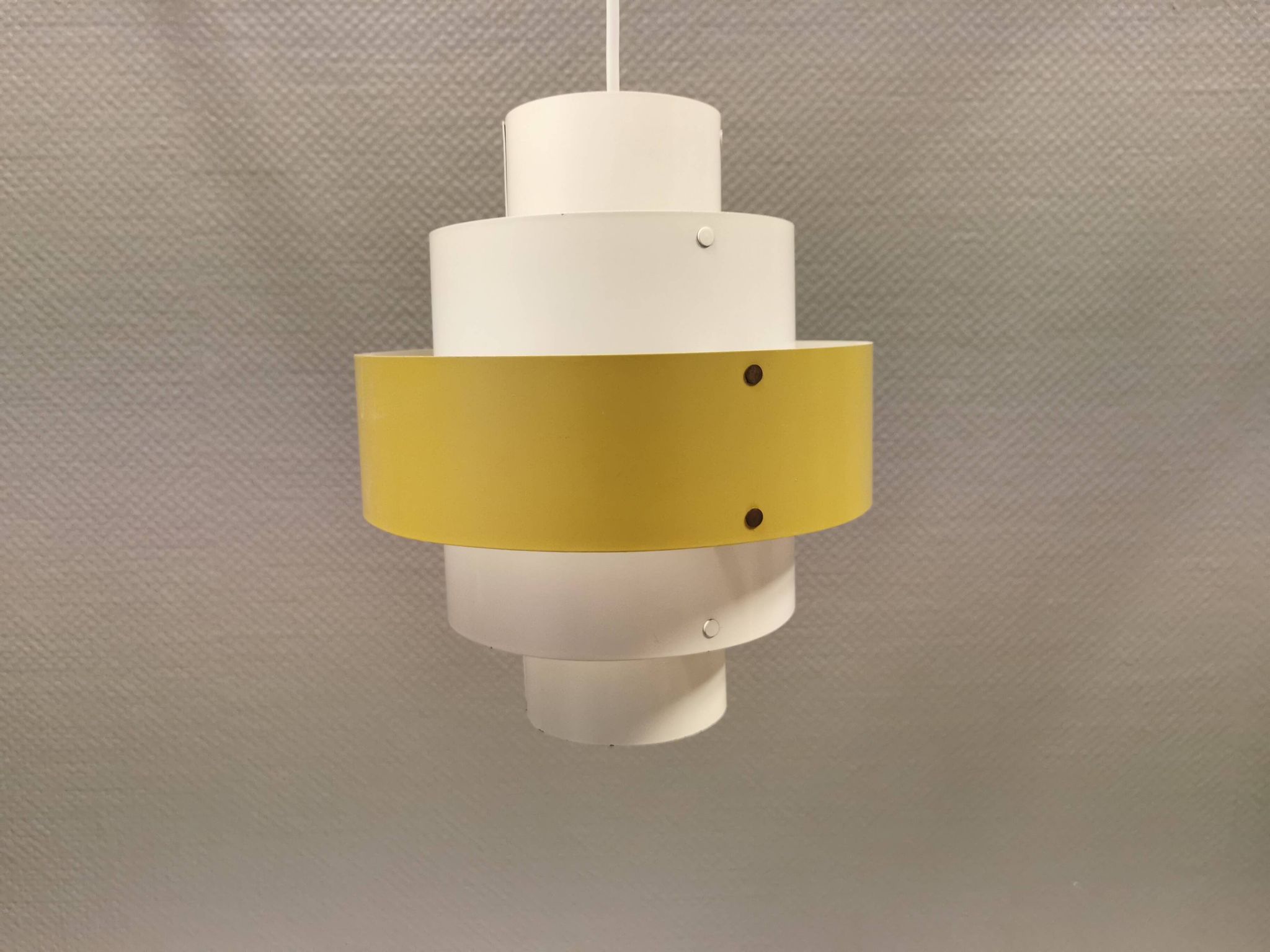 Hanging lamp from the early 1960s, designed by Flemming Brylle & Preben Jacobsen