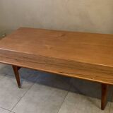 Table modulable danoise en teck Kai Kristiansen 1960