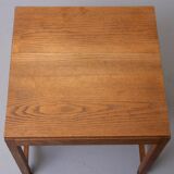 Amsterdamse School Oak writing table Dutch Art Deco 1930s