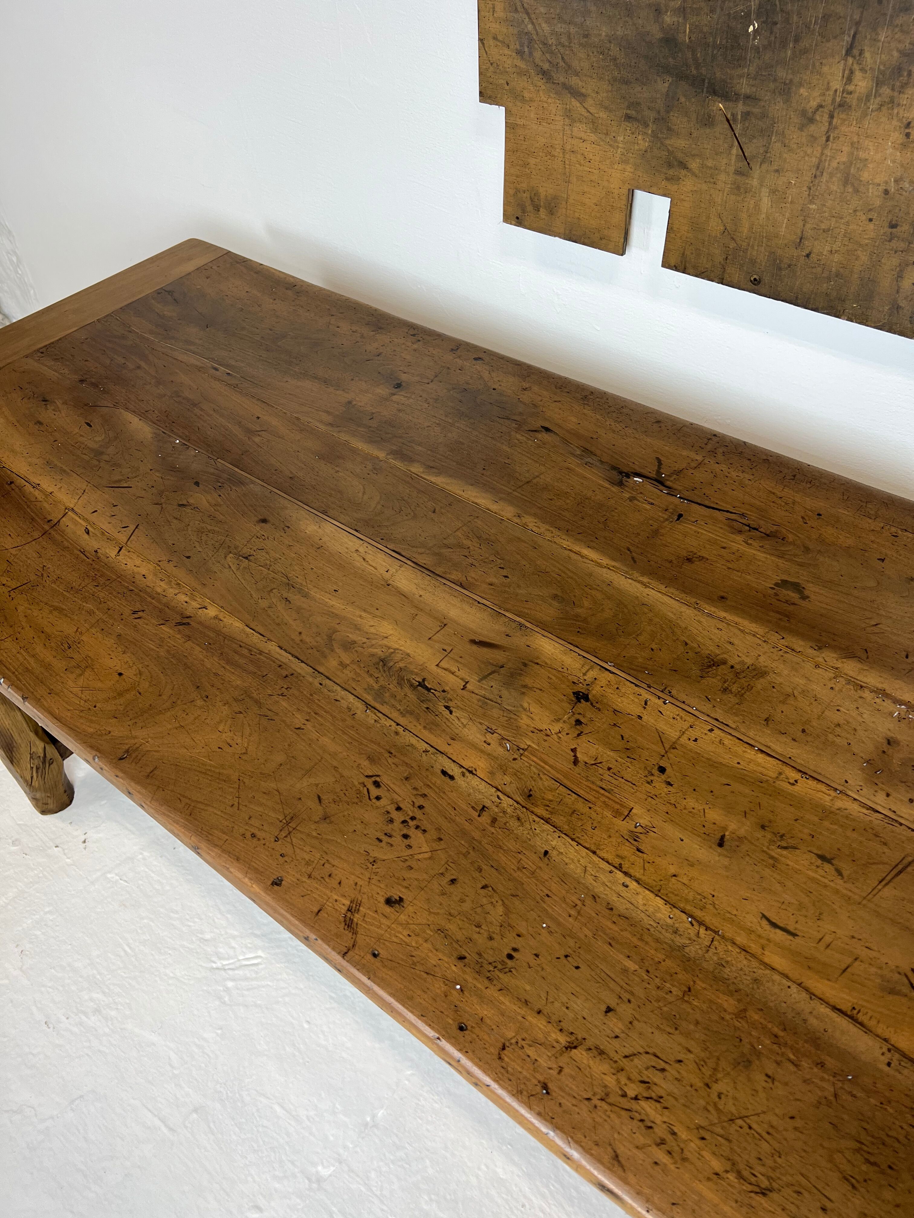 Old oak farmhouse table, 20s