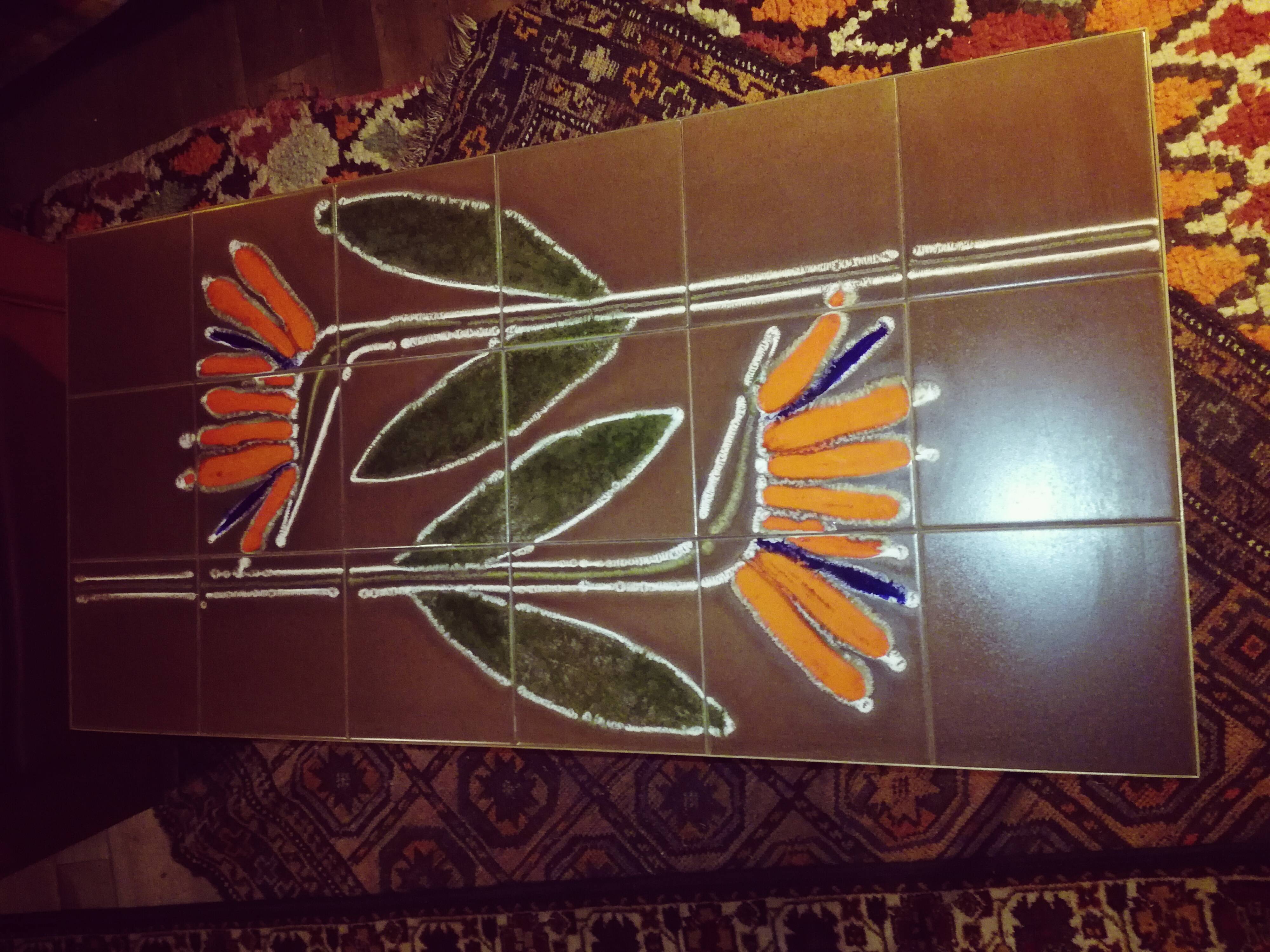 Ceramic coffee table