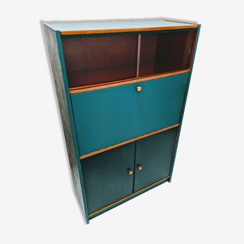 Vintage wooden secretary / showcase / office