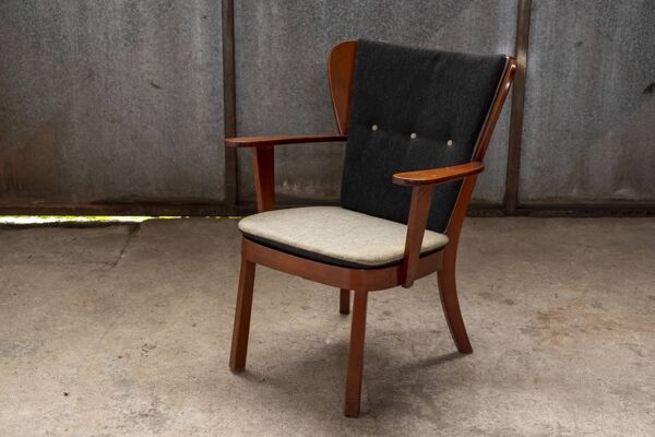 Fauteuil Canada par Christian E. Hansen, par Fritz Hansen, 1944 Danemark