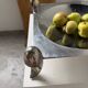 Silver-plated fruit bowl