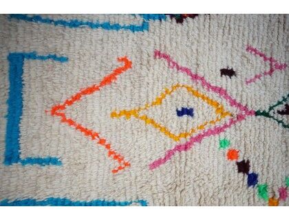 Colorful Berber carpet 245 x 150cm