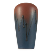 Vase Studiokeramik vintage du milieu du siècle, Allemagne de l'Ouest